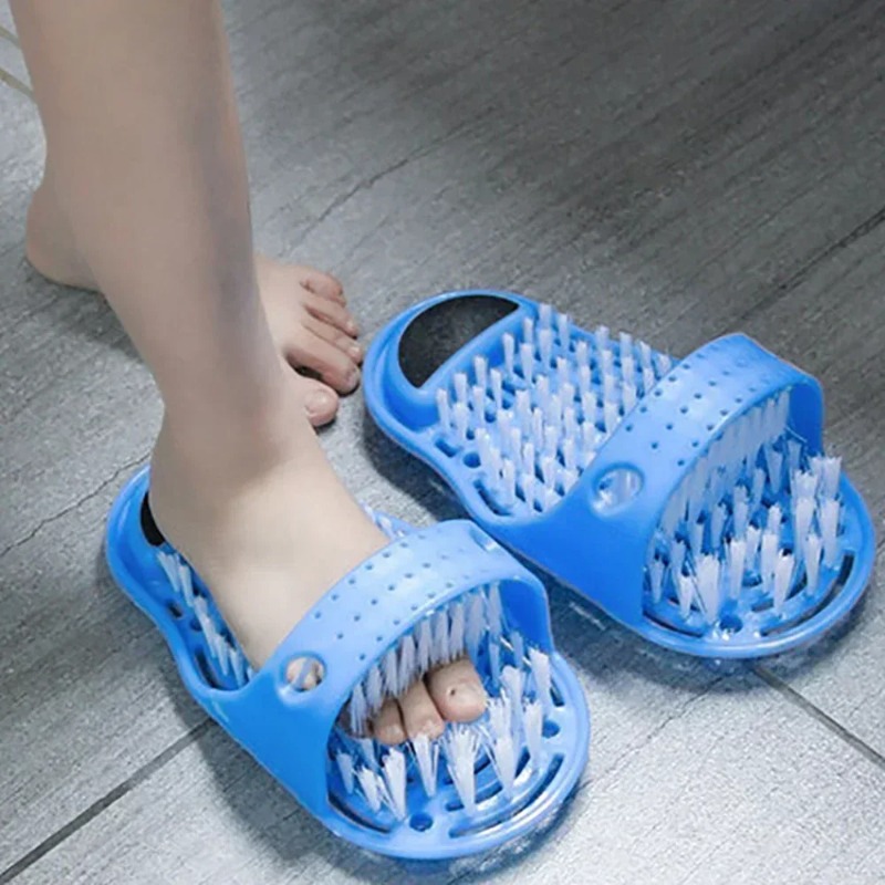 1Pc Shower Foot Scrub Massager - đánh giá và giá Flippers Swimming
