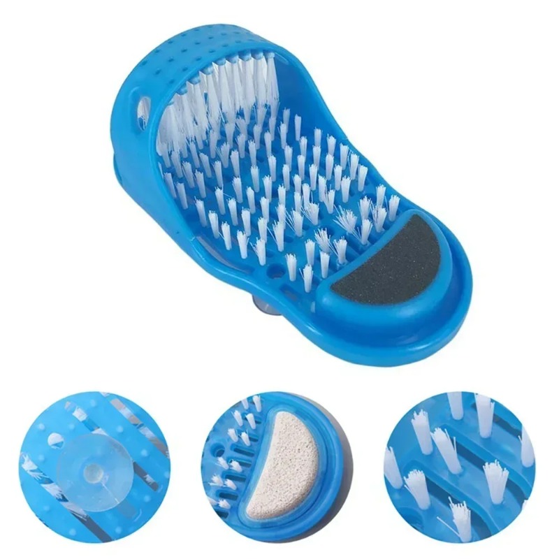 1Pc Shower Foot Scrub Massager - đánh giá và giá Flippers Swimming