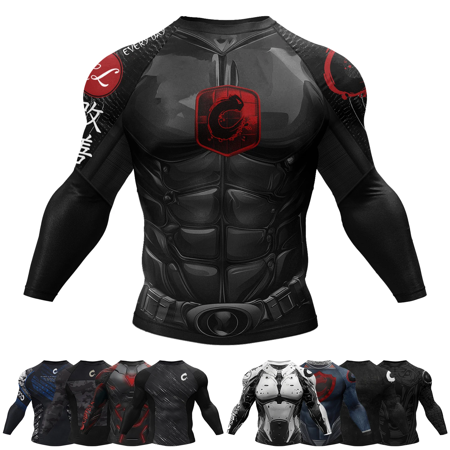 Men Cody Lundin MMA T-shirt 3D - đánh giá và giá Rash Guard