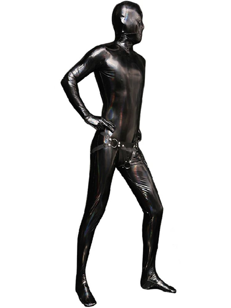M-4XL Colorful Wet Look PVC Ca - đánh giá và giá Wetsuit Men
