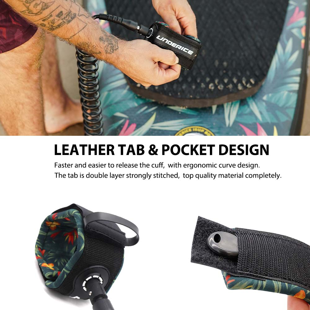 SUP Paddle Leash 7MM10FT Surfi - đánh giá và giá Surfboard Leash