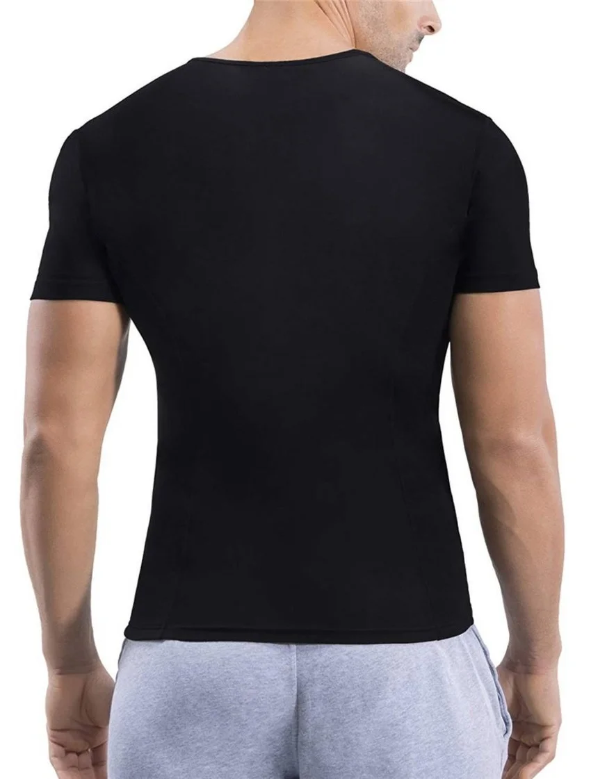 Sauna T Shirts Men Flat Belly  - đánh giá và giá Wetsuit Men