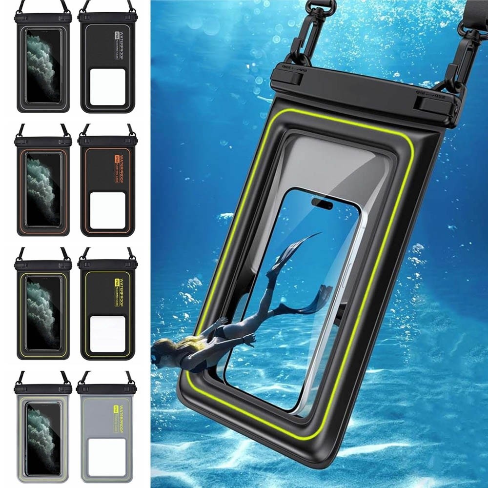 Touch Screen Waterproof Phone  - đánh giá và giá Dry Bag Waterproof