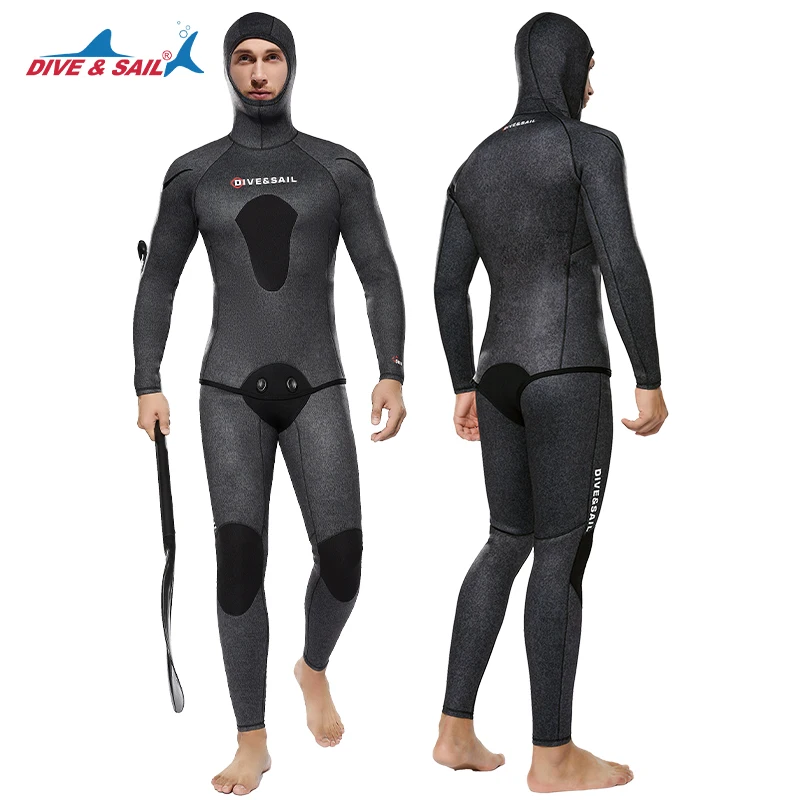 5mm Neoprene Two-Piece Open Ce - đánh giá và giá Wetsuit Men