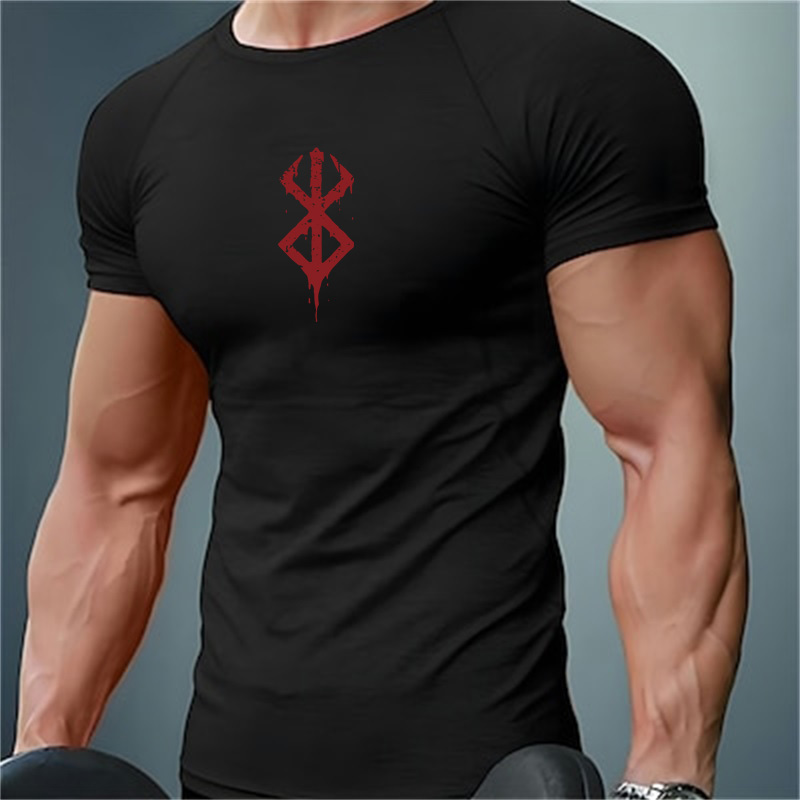 Men's Print Compression Shirts - đánh giá và giá Rash Guard