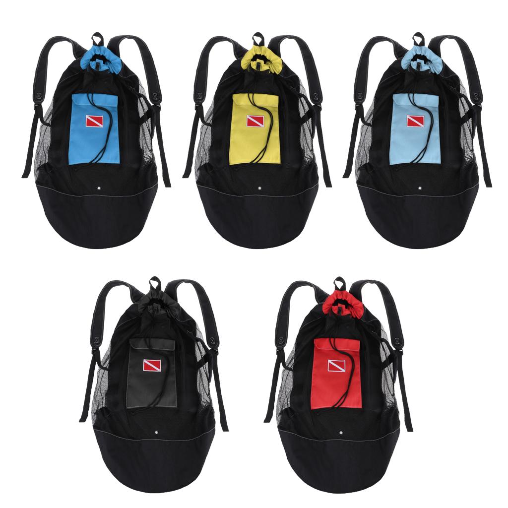 Scuba Diving Mesh Backpack 80L - đánh giá và giá Snorkeling Gear