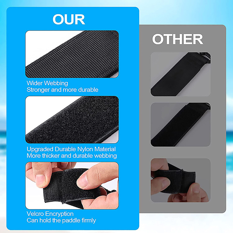 [J] 2Pcs Double Pack Kayak Pad - đánh giá và giá Surfboard Leash