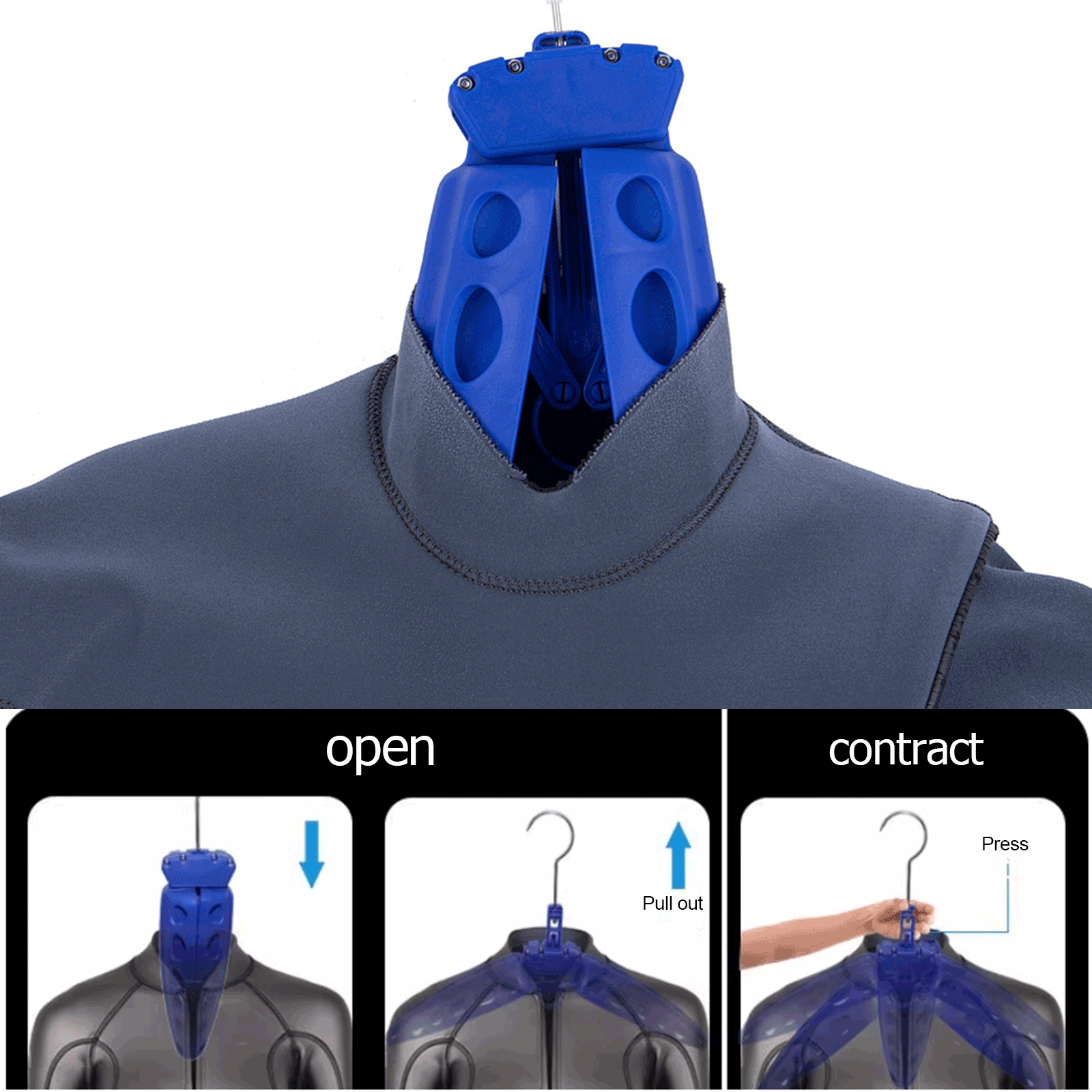 Diving Wetsuit Hanger Foldable - đánh giá và giá Snorkel Set